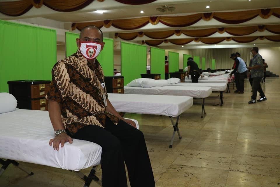 Jaga Kebugaran ODP dan PDP, Santap  Menu Sehat dan Dilarang Stres