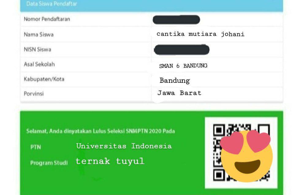 10 Editan Kocak Netizen Demi Pengumuman Lulus SNMPTN 2020, Ngakak!