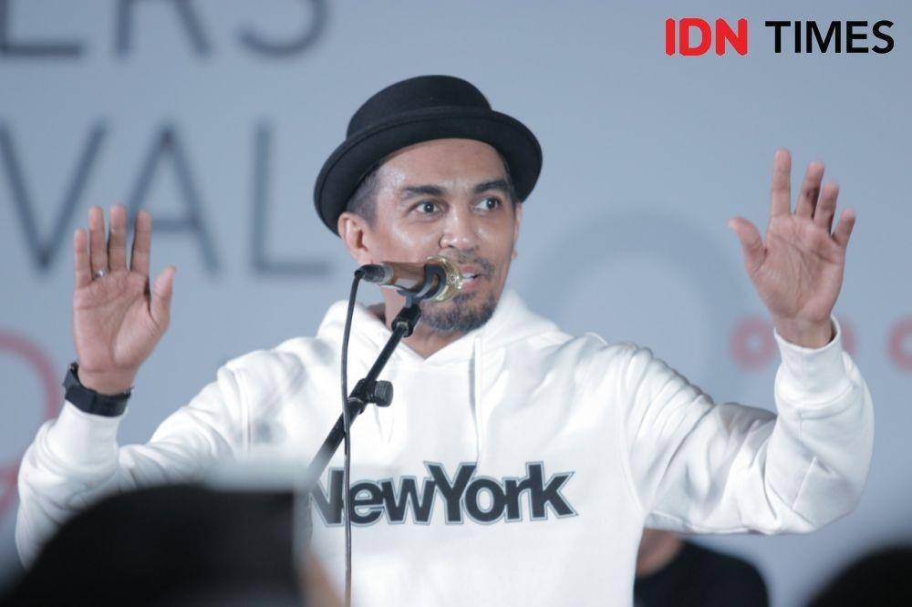 Glenn Fredly dalam acara IWF 2019 (Dok. IDN Times)