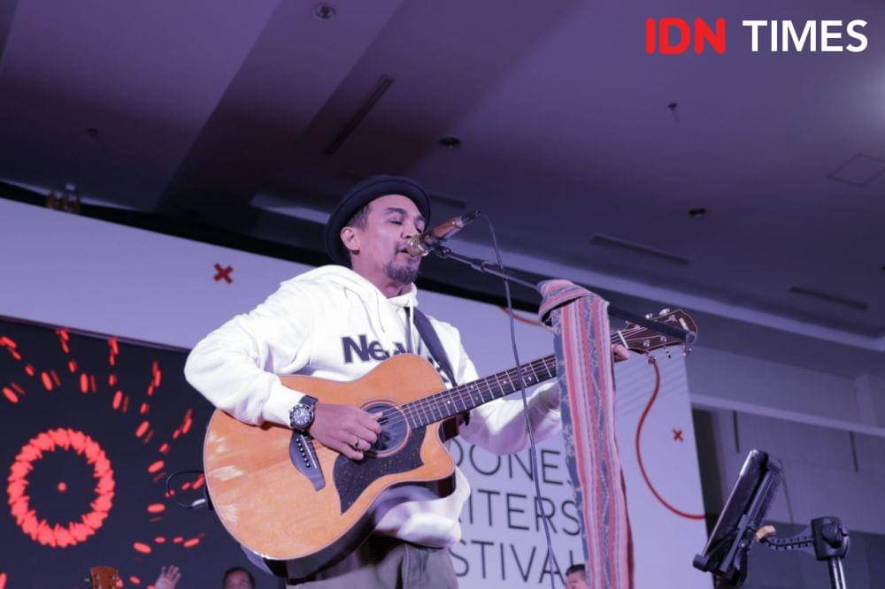 Glenn Fredly dalam acara IWF 2019 (Dok. IDN Times)