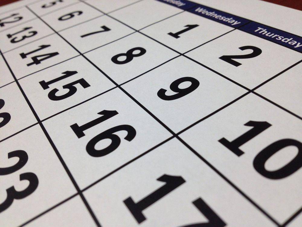 Ilustrasi kalender. (Pixabay.com/tigerlily713)