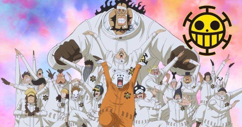 Kelompok bajak laut Hati. (Dok. Toei Animation/One Piece)