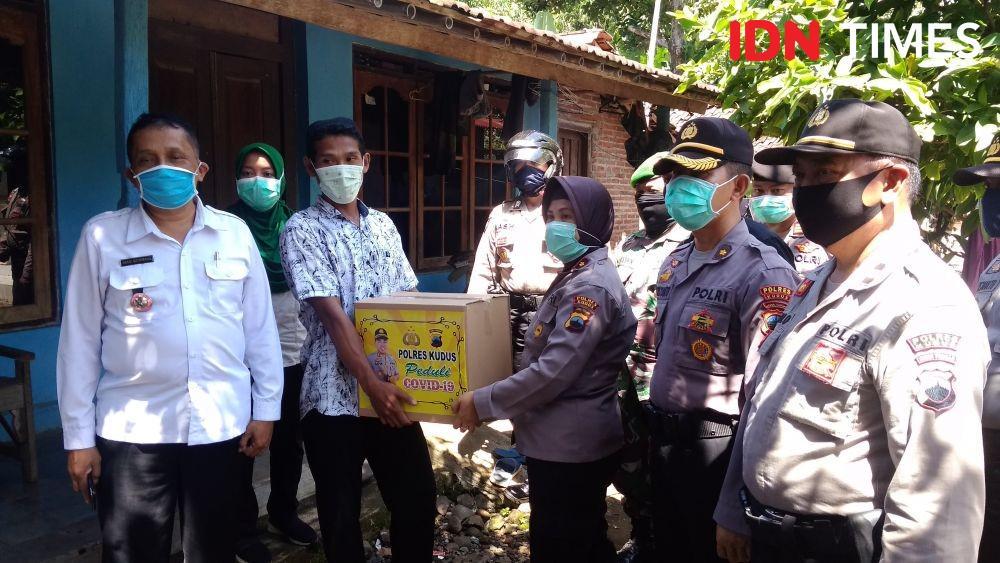 Mudik, Kena PHK di Jakarta, Warga Kudus Malah Dapat Bantuan Sembako