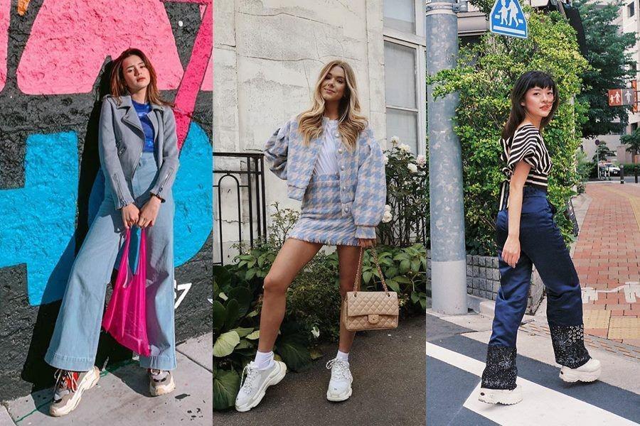 10 Cara Tampil Modis dengan Chunky Sneakers untuk Si Tubuh Mungil