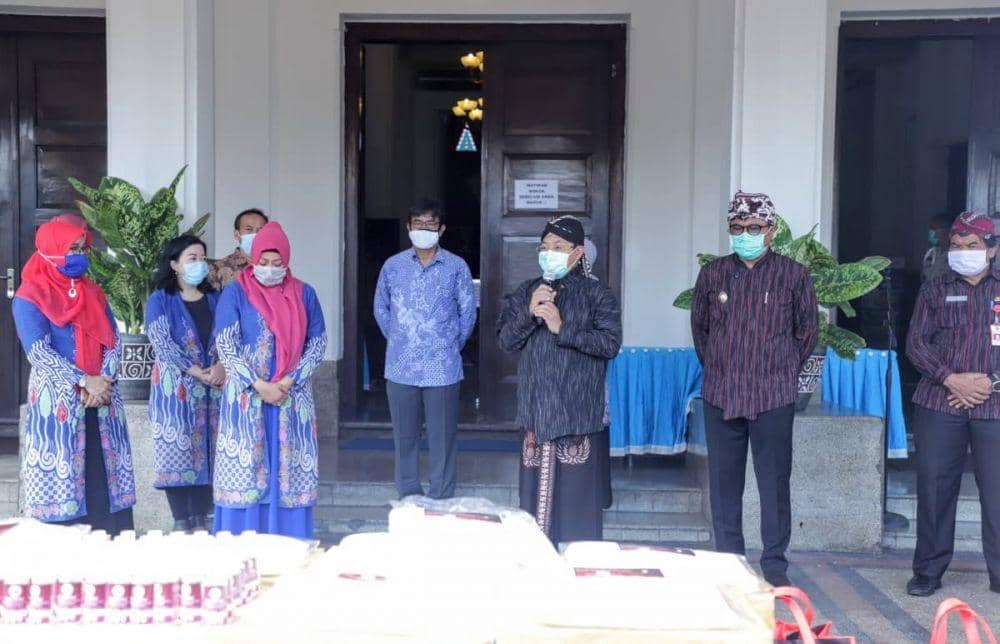 Bantuan dari berbagai pihak bakal segera disalurkan oleh Pemkot Malang. Dok/ Humas Pemkot Malang