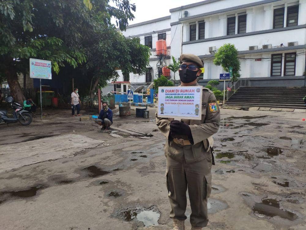 Jakarta di hari kedua PSBB (Dok. Istimewa)