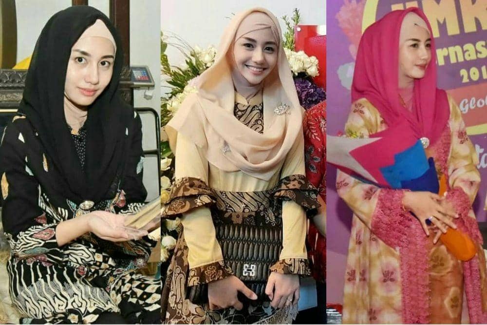 11 Inspirasi Gaya Batik ala Istri Bupati Trenggalek, Novita Hardini