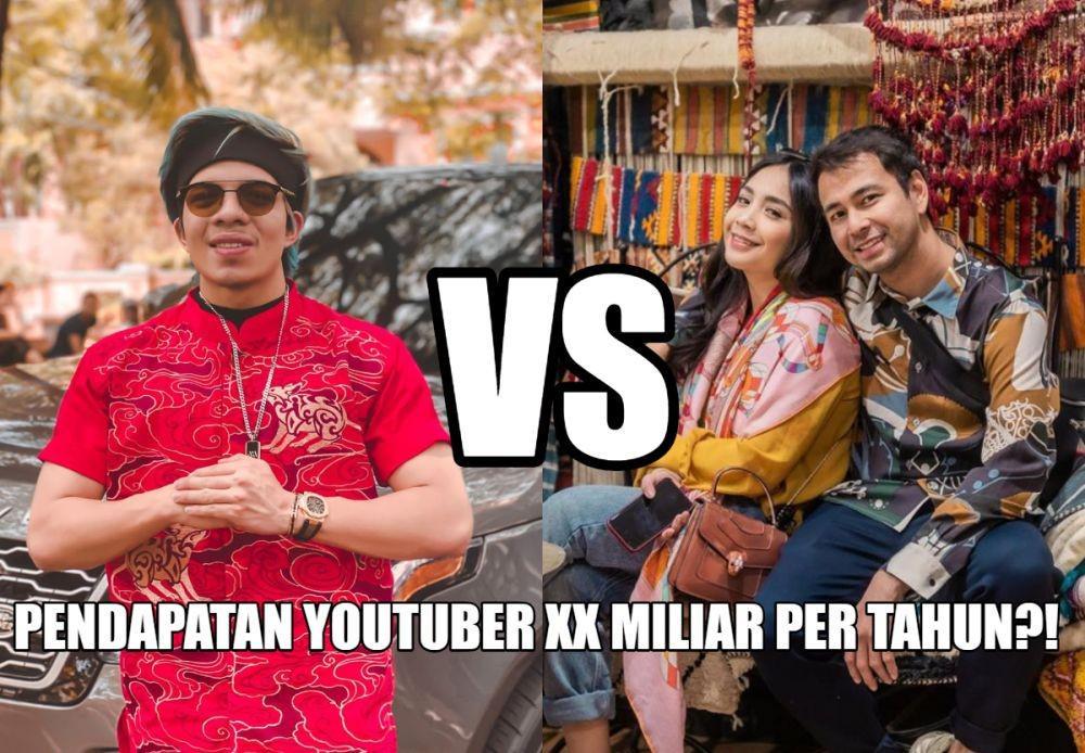 15 YouTuber Indonesia dengan Potensi Penghasilan Tertinggi di 2020