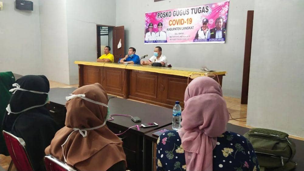 Belum Ada Positif Corona di Langkat, Angka ODP dan PDP Terus Menurun