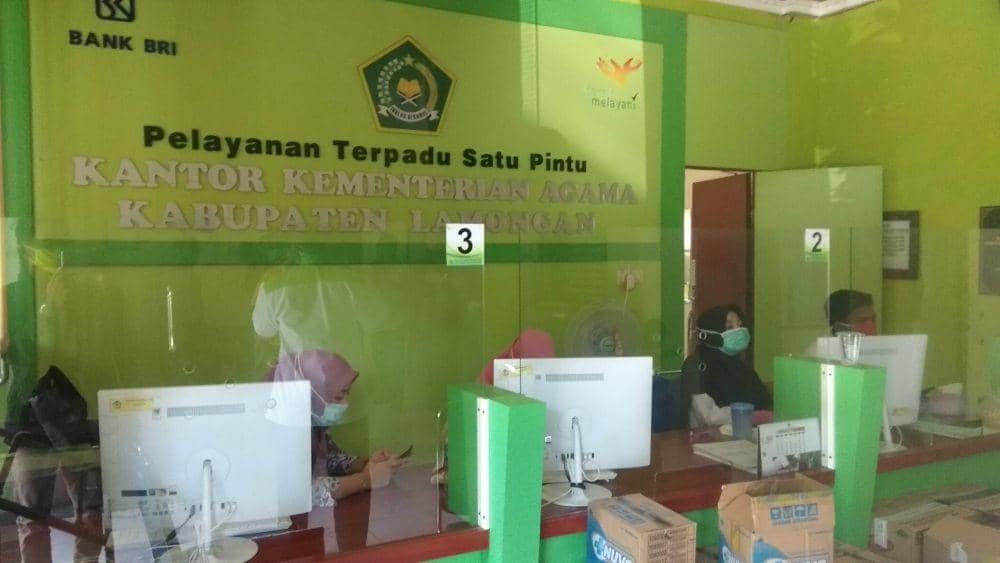 Cegah Penyebaran COVID-19, Kemenag Lamongan Hentikan Layanan Nikah