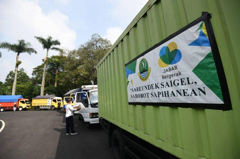 BI Jabar Sumbang Wastafel Portabel untuk Disimpan di Pasar Tradisional