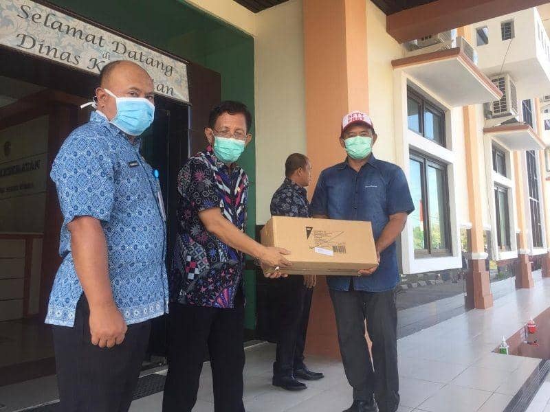 Bantuan, SKK Migas, PHKT dan PHI untuk pencegahan COVID-19 kepada  Dinkes PPU (Dok. PHKT)