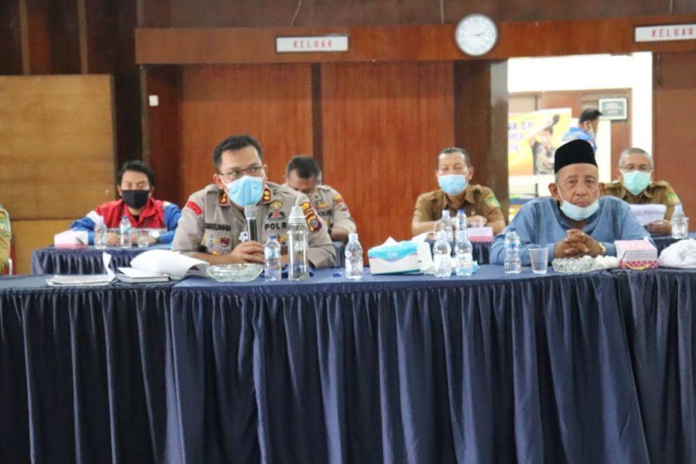Penggunaan Dana Desa untuk Corona, Kapolres Langkat Warning Kades