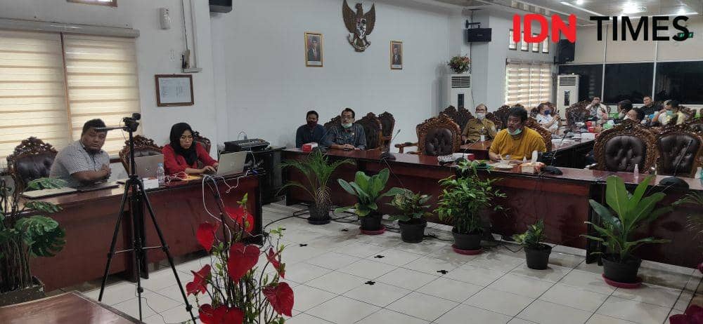 Antisipasi COVID-19, Sidang Paripurna DPRD Balikpapan via Zoom Meeting