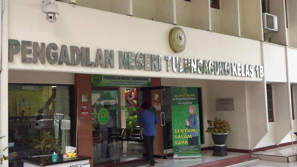 Sidang Kasus Suap Mantan Ketua DPRD Tulungagung Berlangsung Online
