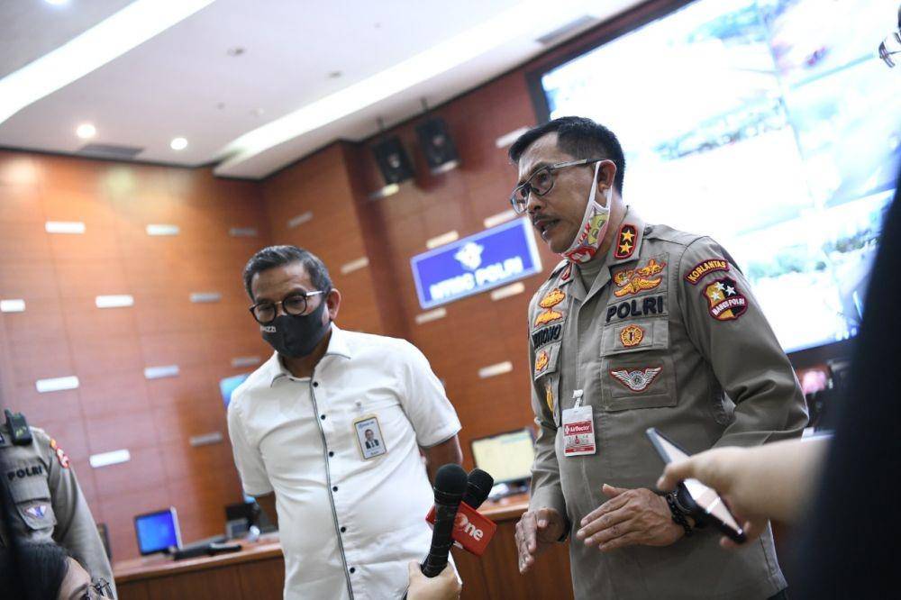 Korlantas Polri bekerja sama dengan Bank BRI, luncurkan program keselamatan 2020 (Dok. Humas Korlantas Polri)