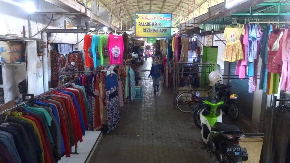 Terimbas Corona, Pengunjung Pasar Wage Tulungagung Menurun 60 Persen