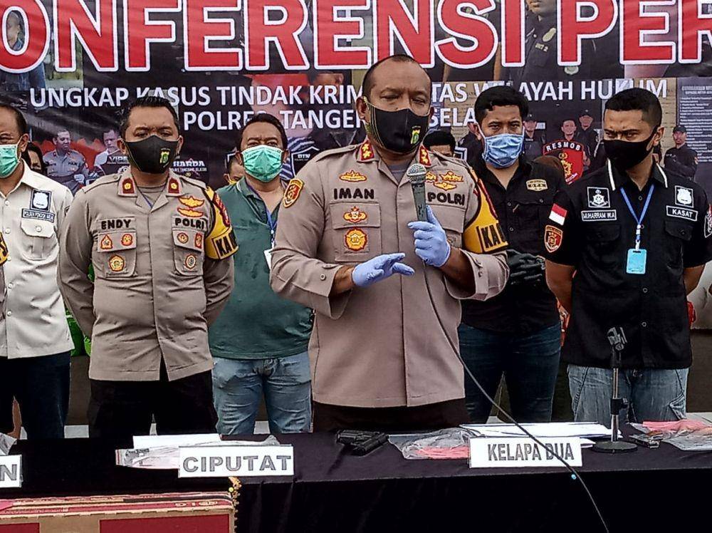 Curanmor Polres Tangsel (Dok. Polres Tangsel)