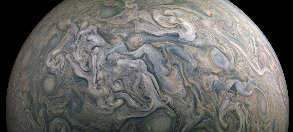 Tampak Jupiter dari dekat. twitter.com/NASAJuno