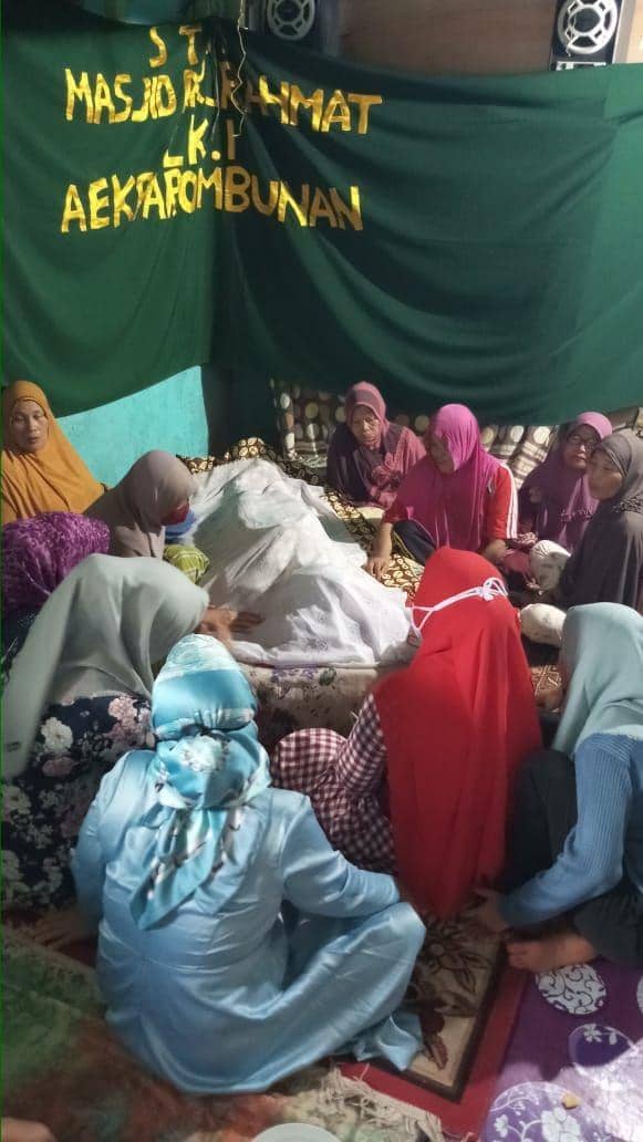 Korban disemayamkan di rumah orangtuanya di Jalan SM Raja, Gang Kenanga (Istimewa/Dok IDNTimes)