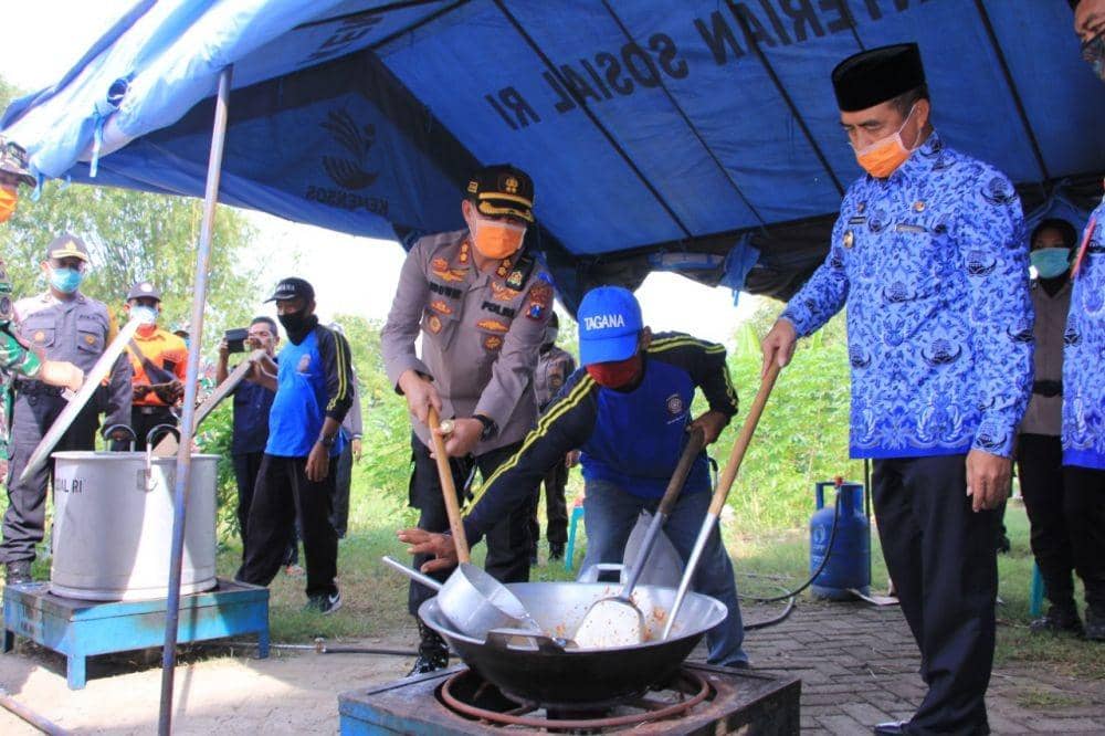 Dampak COVID-19, Tiga Pilar di Kabupaten Madiun Mendirikan Dapur Umum