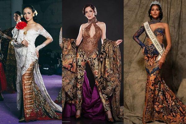 Inspirasi Kebaya Top 3 Puteri Indonesia 2018, Elegan Semua!