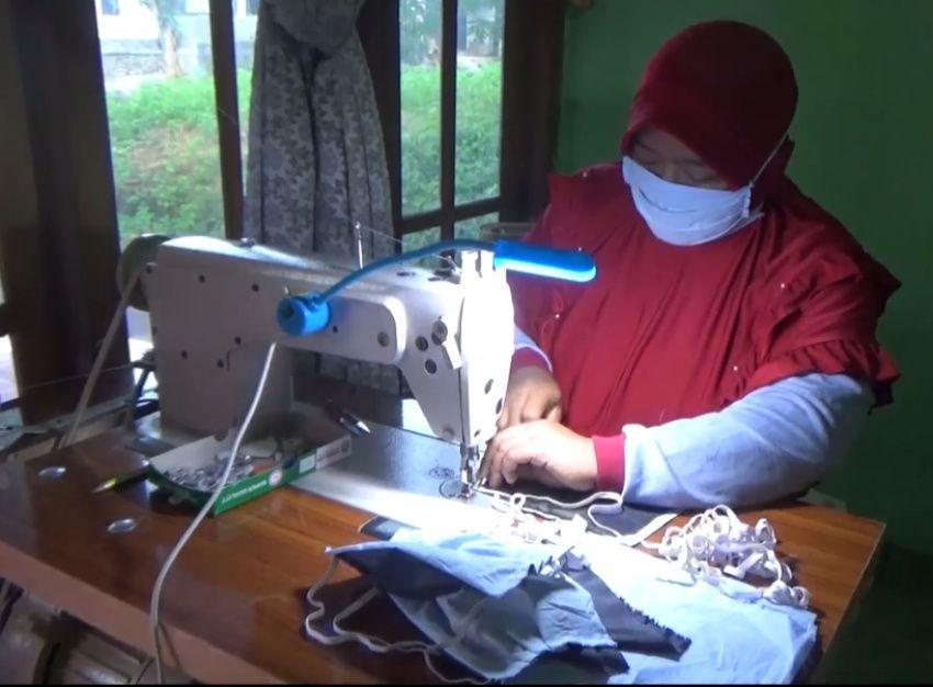 Desa di Kabupaten Madiun Diharuskan Produksi Masker