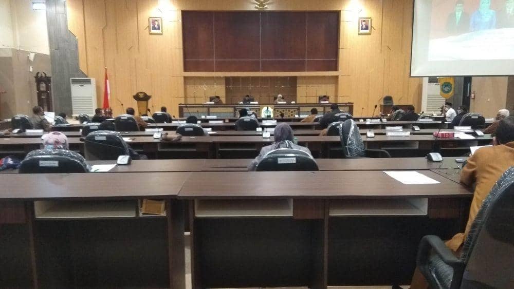 Rapat Pembentukan Pansus COVID-19, Anggota DPRD Lamongan Saling Protes