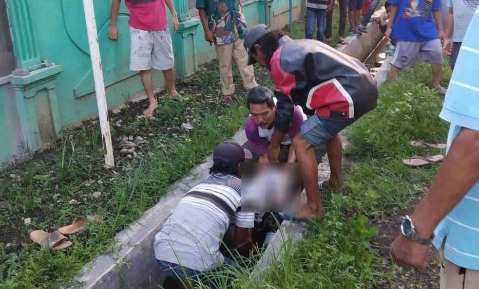 Warga Binjai Geger, Ditemukan Jenazah Pria di Dalam Parit