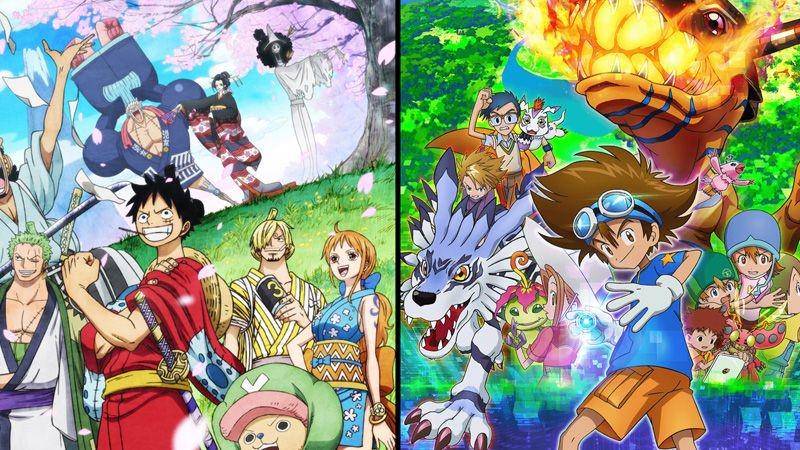 Toei Liburkan Anime One Piece dan Digimon Adventure 2020 Karena Corona