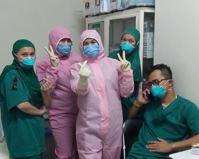 Nindy, Rela Pisah dari Buah Hati untuk Rawat Pasien Corona di Semarang