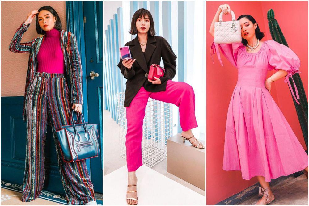 10 Ide Mix and Match Pink Outfit ala Olivia Lazuardy, Standout!