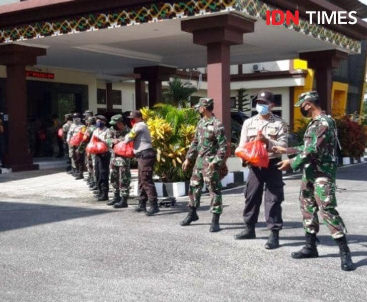Peduli Warga Terdampak Corona, Kodim dan Polres PPU Salurkan Sembako