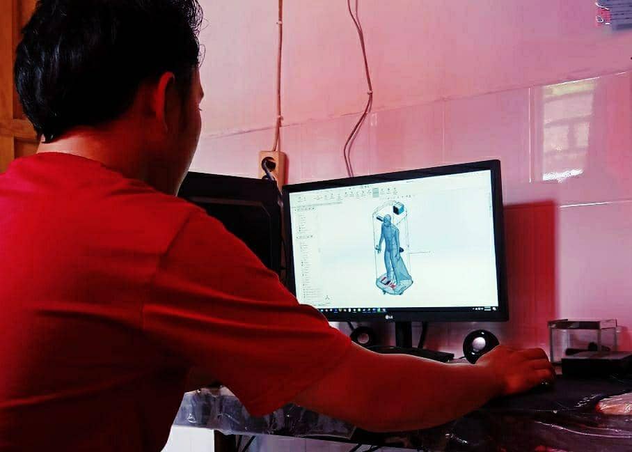 Dosen UNY Rancang Kendaraan Kapsul untuk Tenaga Medis COVID-19