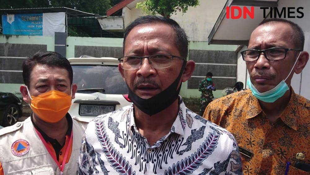 Sekertaris Gugus Tugas Percepatan Penanganan COVID-19 Kabupaten Tulungagung, Sukaji, IDN Times/ Bramanta Pamungkas