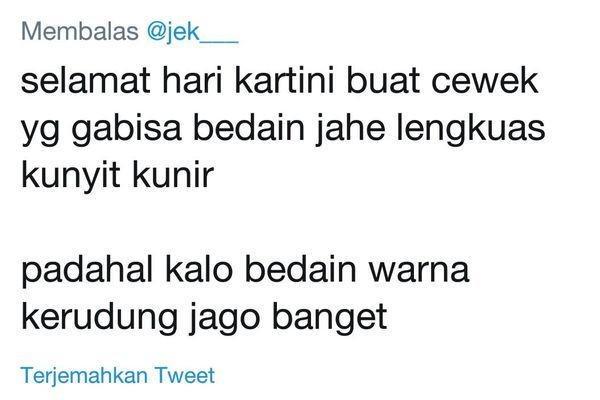 10 Ucapan Hari Kartini dari Netizen Bakal Bikin Cewek Jaim Mesem-mesem