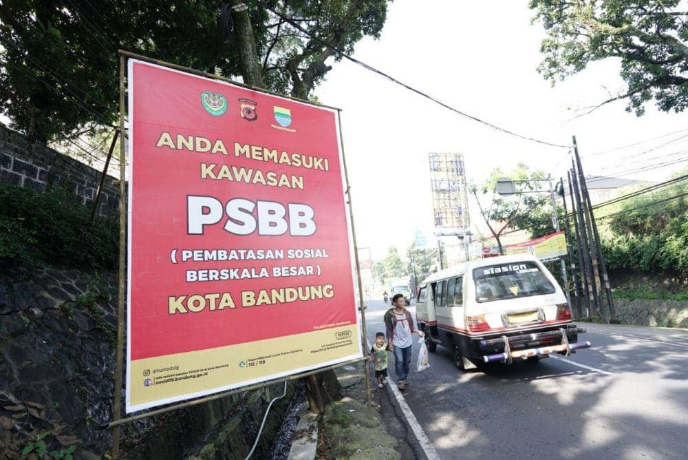 PSBB Berdampak Baik di Bandung, Penderita COVID-19 Tambah 1 Sehari