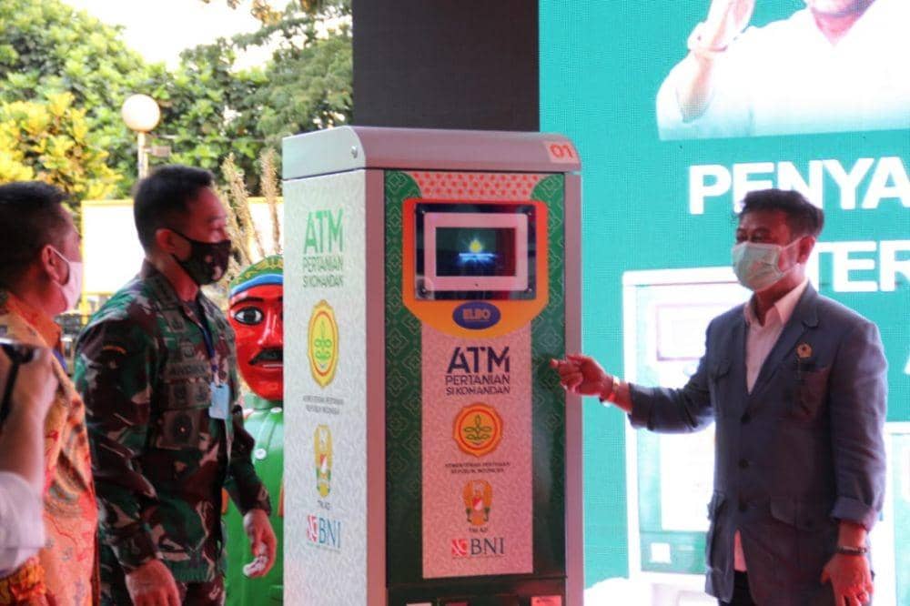 Peluncuran ATM Beras (Dok. Kementerian Pertanian)