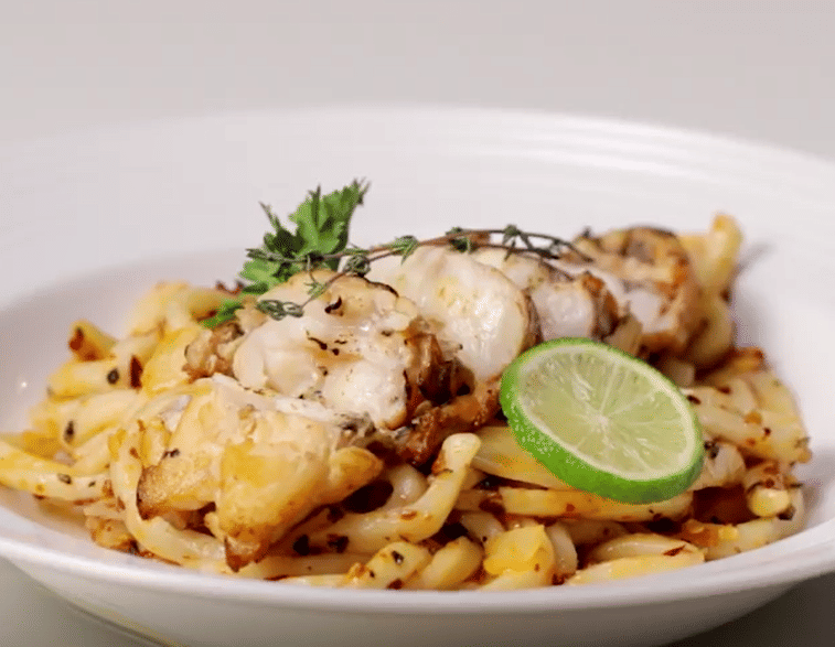 Resep Udon Aglio Olio Lobster ala Yummy App, Makan Mewah Tanpa Ribet