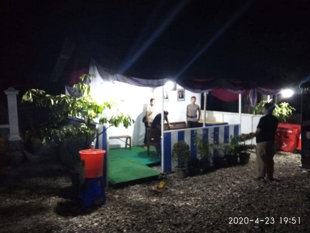 Pos penyekatan yang didirikan oleh Polres Gunungkidul. IDN Times/Istimewa