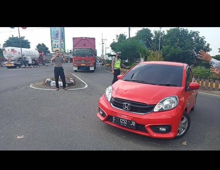 Polres Kediri perketat penjagaan di titik check point, IDN Times/ istimewa