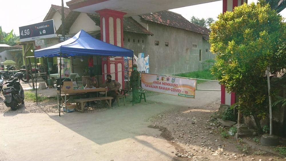 Situasi Desa Jabalsari pasca diberlakukannya karantina wilayah, IDN Times/ Bramanta Pamungkas