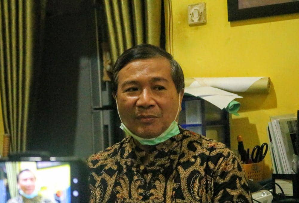 Asmadji membantah ada pengusiran kepada tenaga medis di lingkungna RW 02, Kelurahan Klojen. IDN Times/ Alfi Ramadana