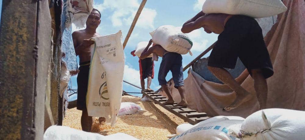 Pasokan jagung ke pasar tradisional di Bantul. IDN Times/Daruwaskita