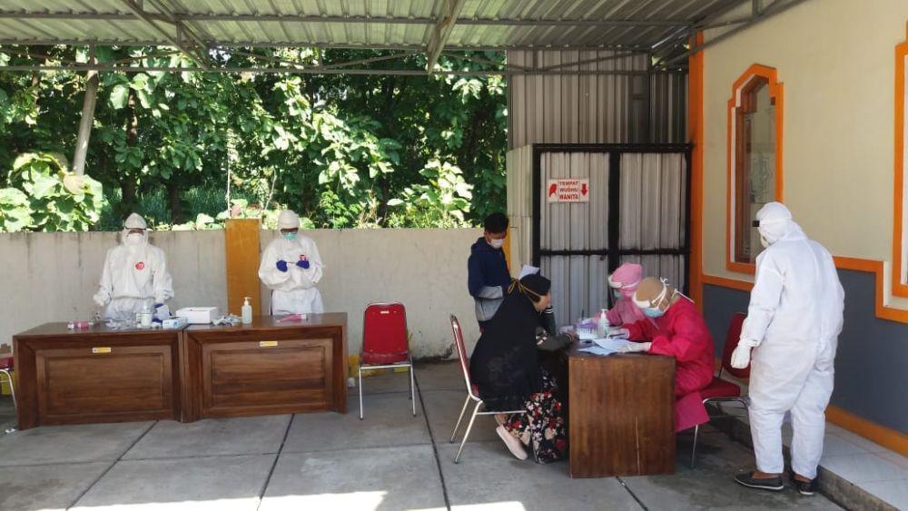 Rapid Test Ratusan Santri Temboro Asal Blora, 8 Terpapar Virus Corona