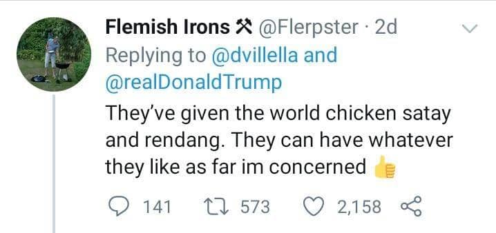 Tangkapan Layar Twitter @realDonaldTrump