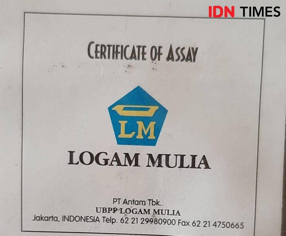 Ilustrasi emas, logam mulia (IDN Times/Sunariyah)