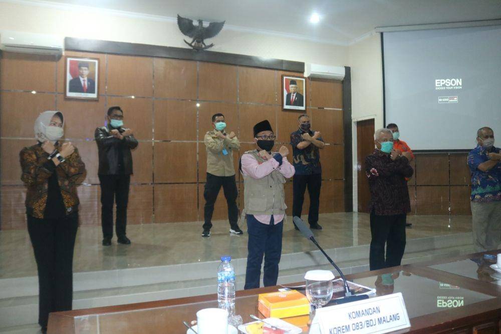 Forkopimda Malang Raya sepakat bakal mengajukan PSBB untuk atasi pandemi corona. IDN Times/ Alfi Ramadana