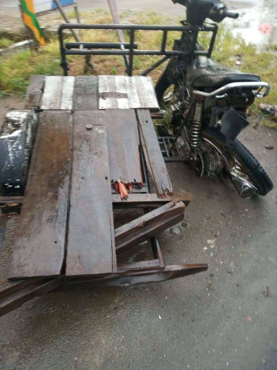 Betor yang dikendarai remaja korban tabrak lari di Langkat (IDN Times/ istimewa)