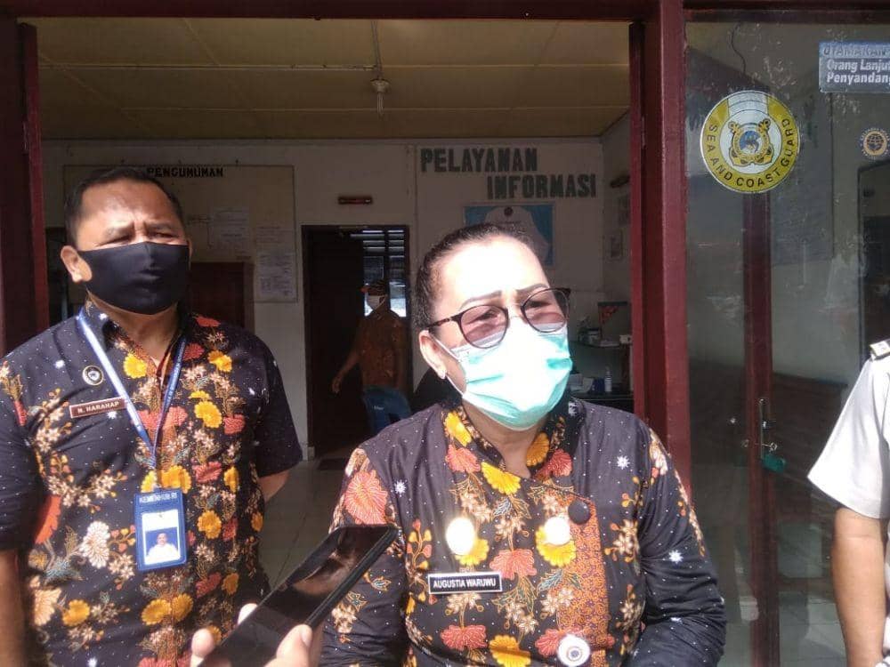 Kepala KSOP Sibolga, Augustia Waruwu (Hendra Simanjuntak/IDNTimes)